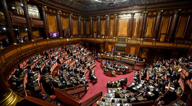 draghi senato