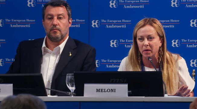 elezioni, cernobbio, meloni, tajani, calenda, letta, salvini
