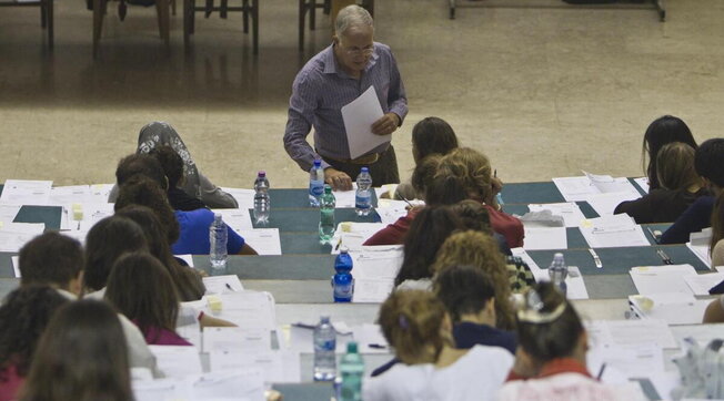 Universita scuola test ingresso aula