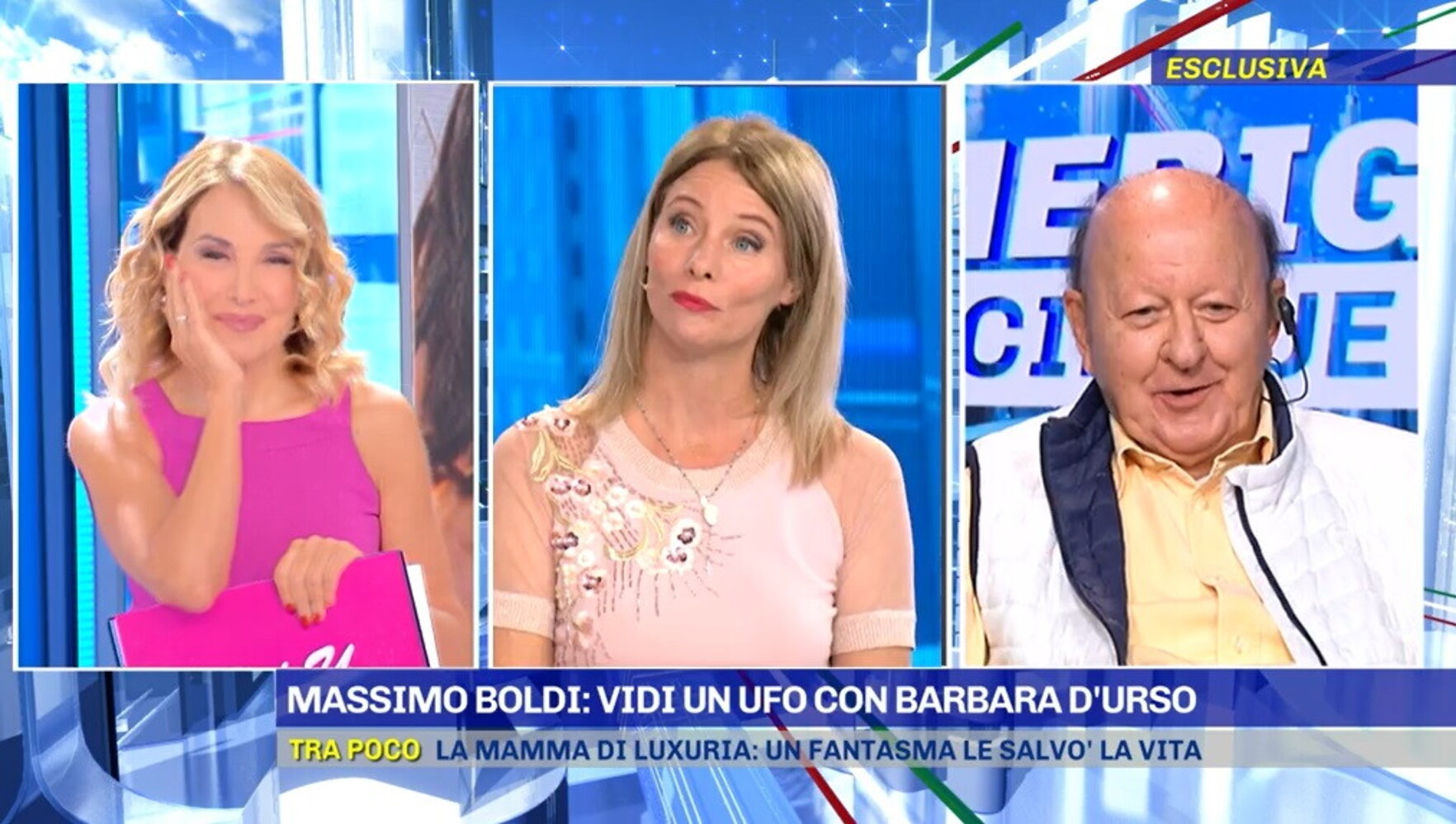 Ufo, Flavia Vento e Massimo Boldi assicurano: “Ci sono, li abbiamo avvistati”