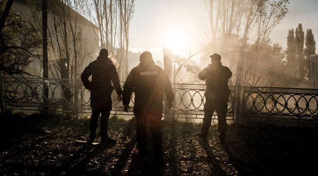 guerra ucraina kiev attacco