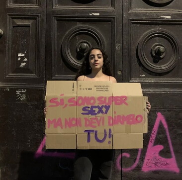 La protesta degli studenti del Liceo Plinio Seniore di Roma