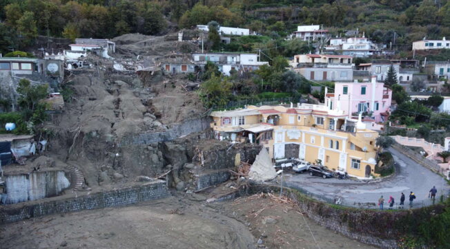 frana casamicciola maltempo ischia