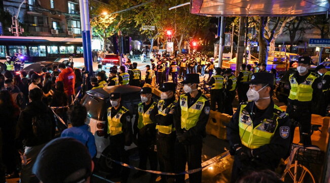 cina, proteste, covid, fogli bianchi