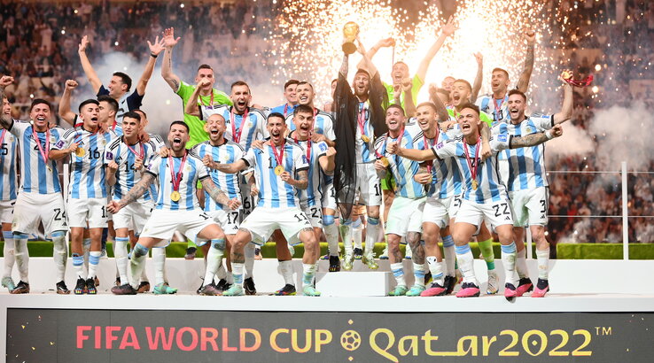 Trionfo Argentina: la premiazione di Qatar 2022