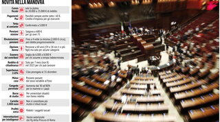 Manovra, scontro sullo scudo penale per reati fiscali | Ipotesi rifinanziamento bonus psicologo | Scheda