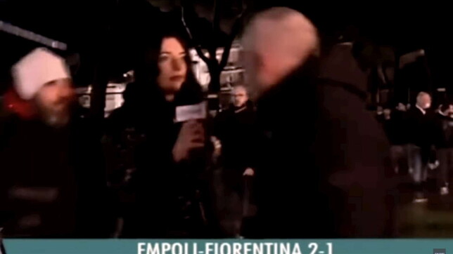 Le molestie in diretta a&nbsp;Greta Beccaglia