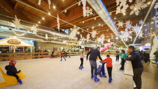 Natale a FICO: una pista di pattinaggio a energia solare e il ristorante lungo un chilometro a Capodanno