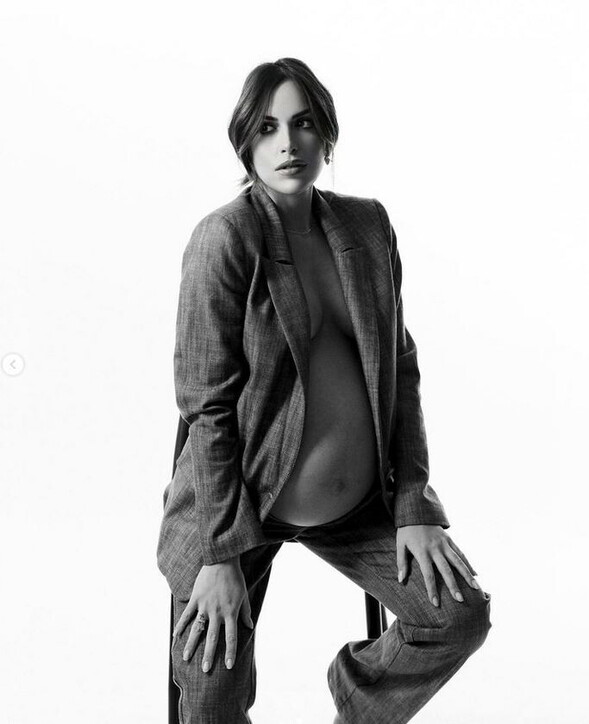 Claudia Dionigi e Lorenzo Riccardi, nata la loro prima figlia