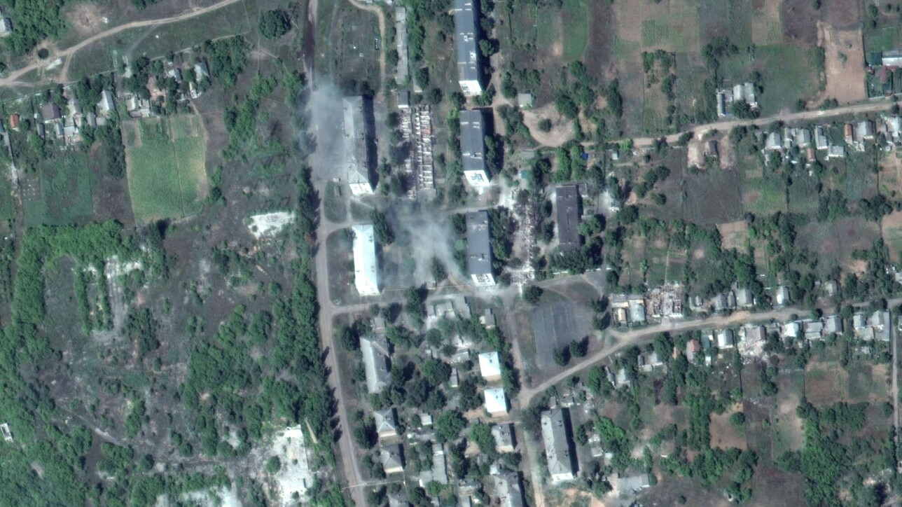 Immagini satellitari mostrano Soledar rasa al suolo