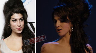 Amy Winehouse, prime immagini di Marisa Abela nei panni della star nel biopic "Back To Black"