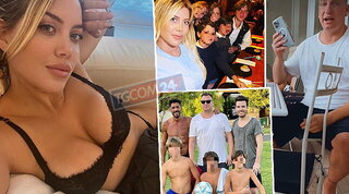 Wanda Nara e Maxi Lopez insieme in Argentina, che reunion!