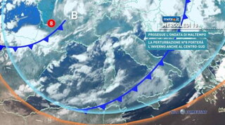 Nuova perturbazione in arrivo: l'inverno si fa sentire anche al Sud | Tutte le Regioni a rischio