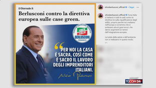 Ue, Berlusconi: "Fi si batterà contro direttiva case green"