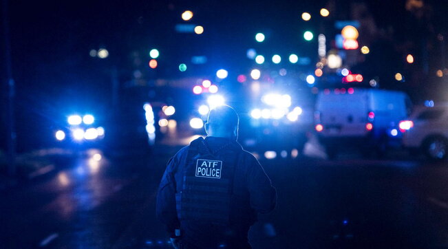 sparatoria Memphis polizia Usa notte