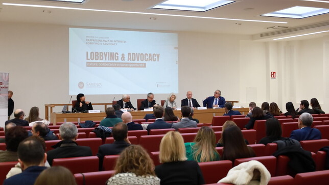 Al via primo Master in “Rappresentanza di interessi: Lobbying & Advocacy”