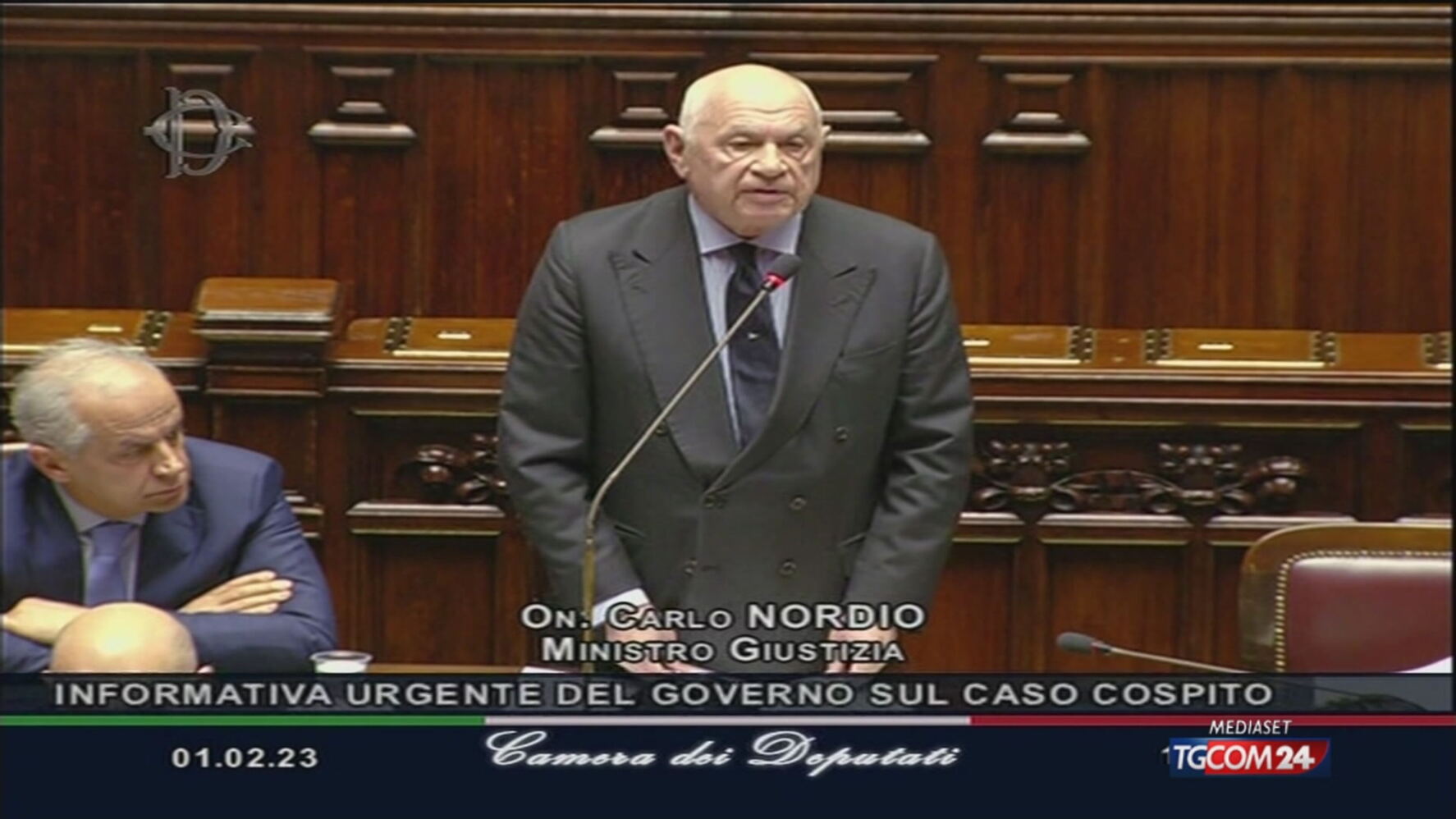 Alfredo Cospito, Nordio "Al 41 bis perché ha collegamenti con l'esterno"