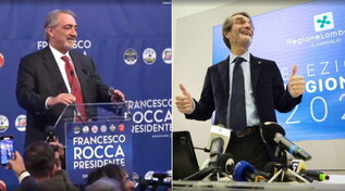 Regionali: centrodestra stravince con oltre il 50% nel Lazio e in Lombardia ma pesa l&#39;astensione record