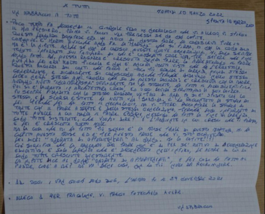 Matteo Messina Denaro, i nomi in codice nei 