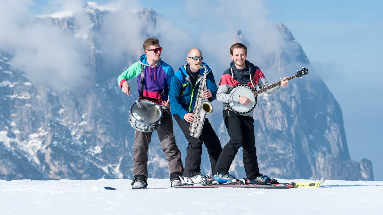 Swing on snow all'Ape dil Siusi la neve suona bene