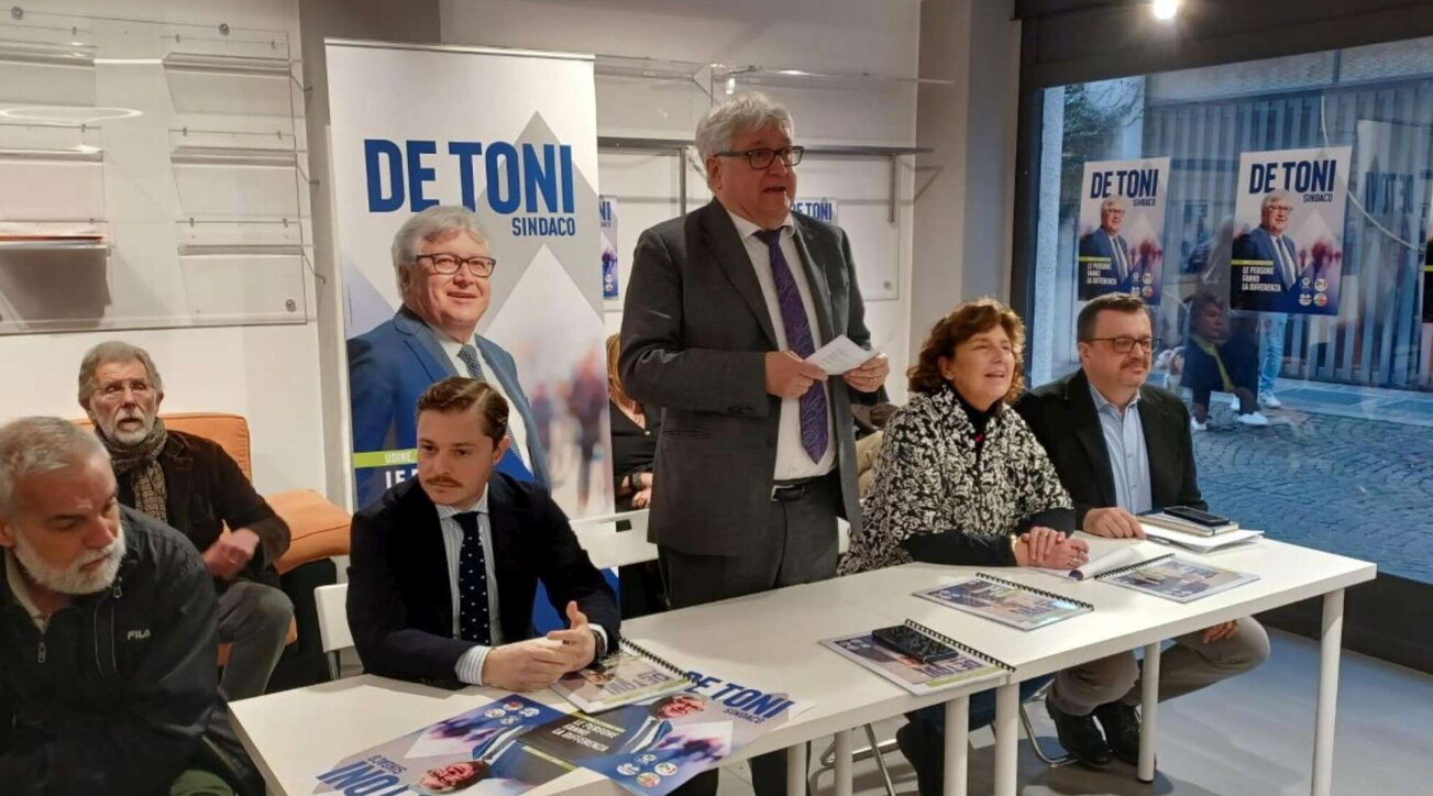 De Toni nuovo sindaco di Udine 