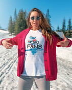 Moda, Falconeri: la t-shirt con Sofia Goggia a sostegno di indifesa