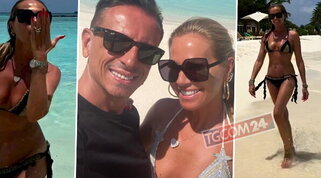 Federica Panicucci, vacanze da sogno alle Maldive con Marco Bacini
