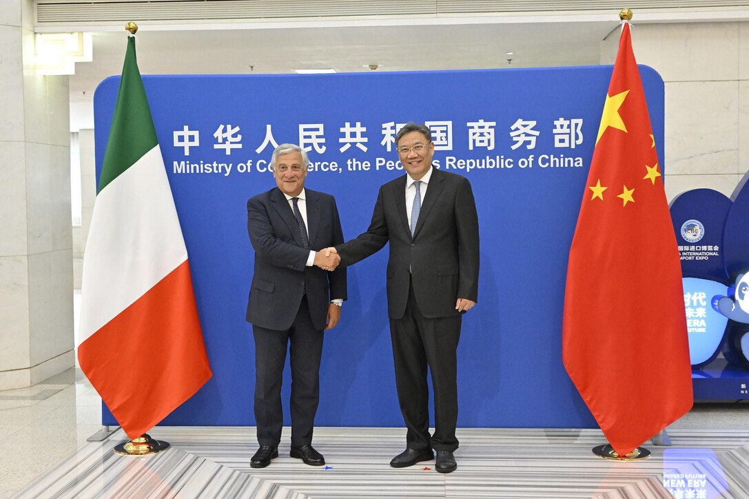 Tajani in Cina, bilaterale con il ministro degli Esteri Wang - foto 19