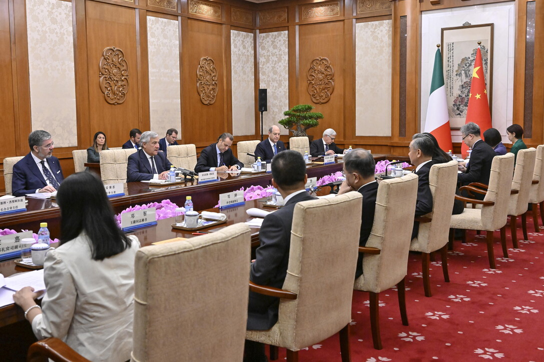Tajani in Cina, bilaterale con il ministro degli Esteri Wang - foto 29