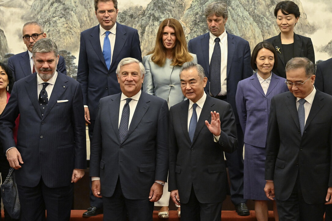 Tajani in Cina, bilaterale con il ministro degli Esteri Wang - foto 30