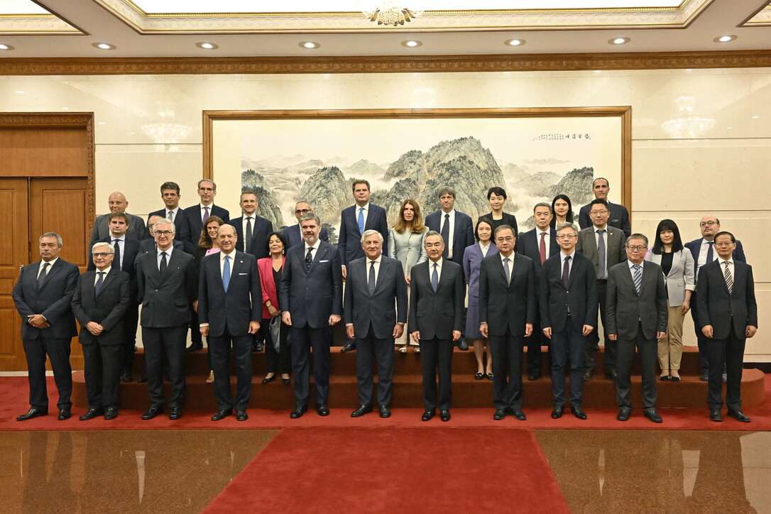 Tajani in Cina, bilaterale con il ministro degli Esteri Wang - foto 32
