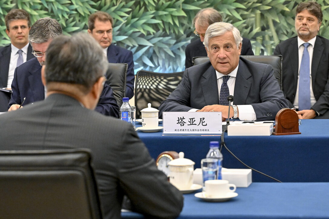 Tajani in Cina, bilaterale con il ministro degli Esteri Wang - foto 22