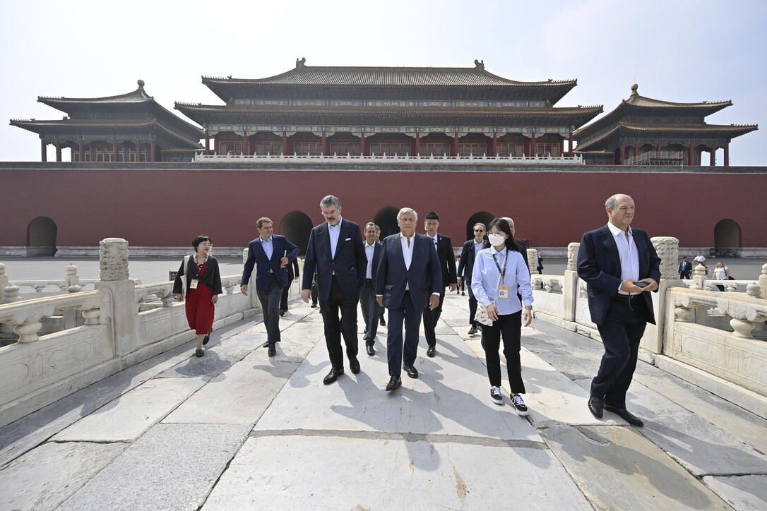 Tajani in Cina, bilaterale con il ministro degli Esteri Wang - foto 10