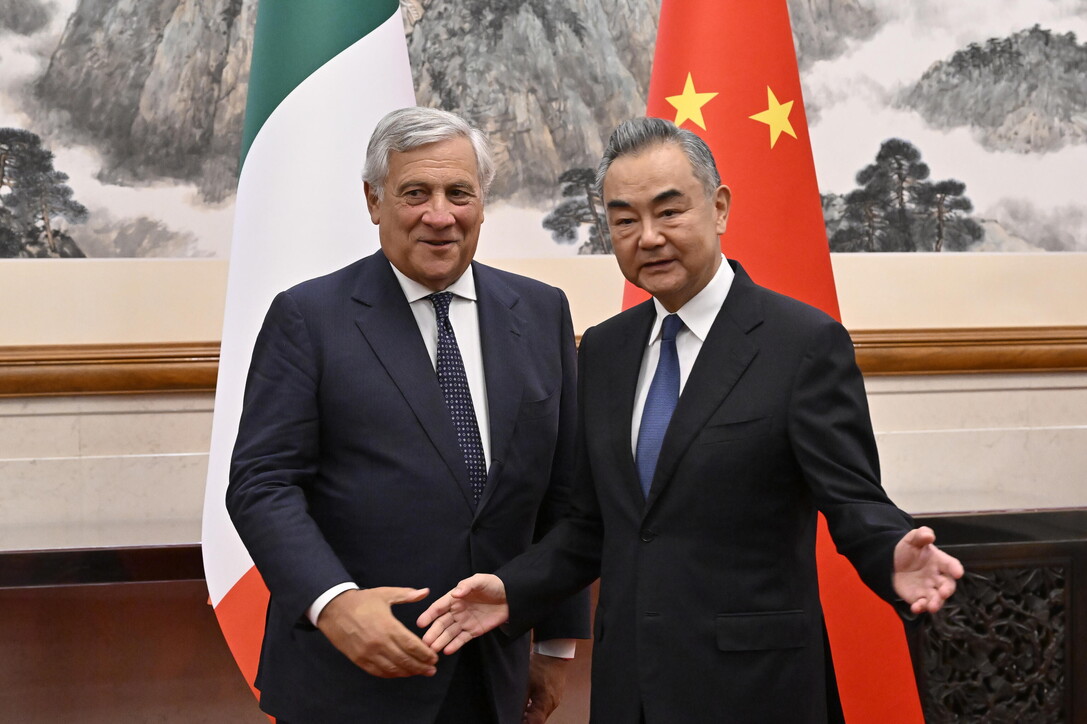 Tajani in Cina, bilaterale con il ministro degli Esteri Wang - foto 25