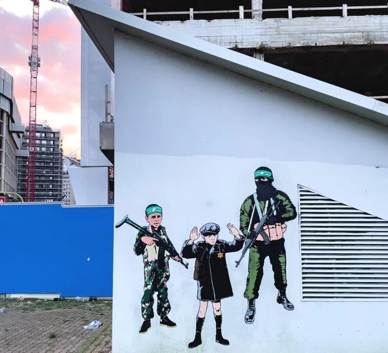Fotogallery - Le opere sulla guerra tra Israele e Hamas di AleXsandro Palombo - foto 4