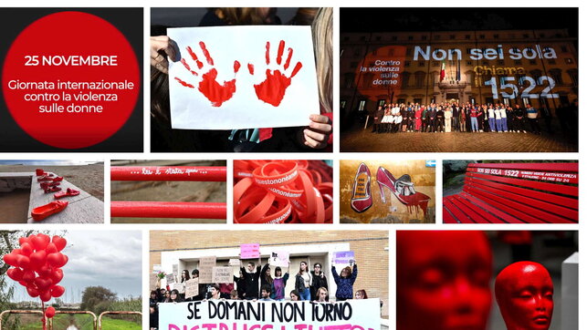 Giornata contro la violenza sulle donne, l'Italia scende in piazza | Mattarella: "Non bastano le indignazioni a intermittenza" - foto 1
