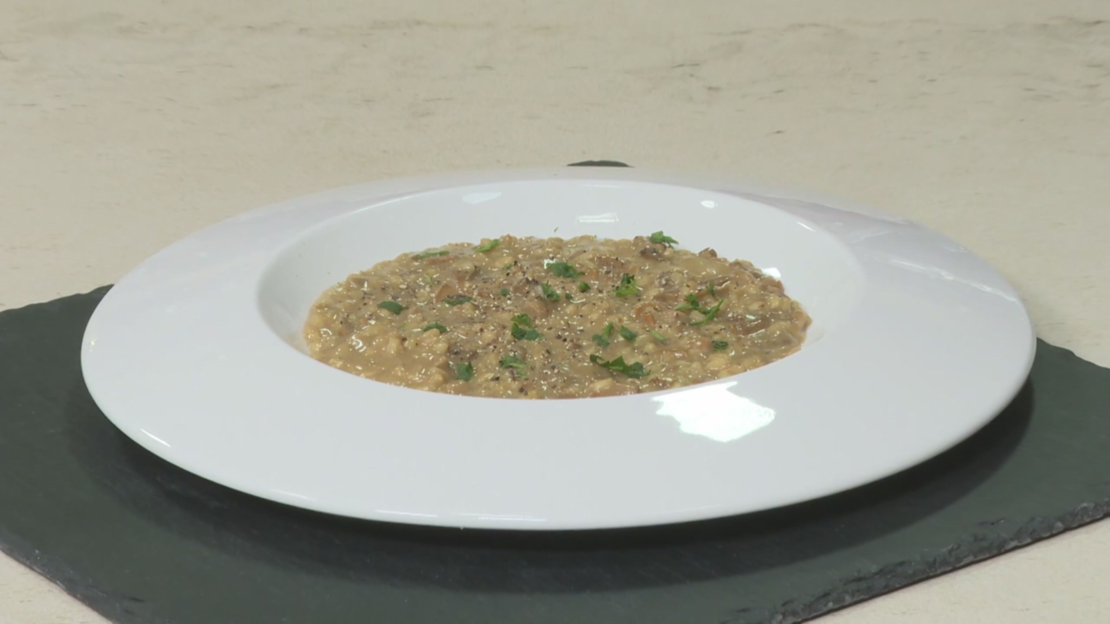 Risotto porcini e taleggio