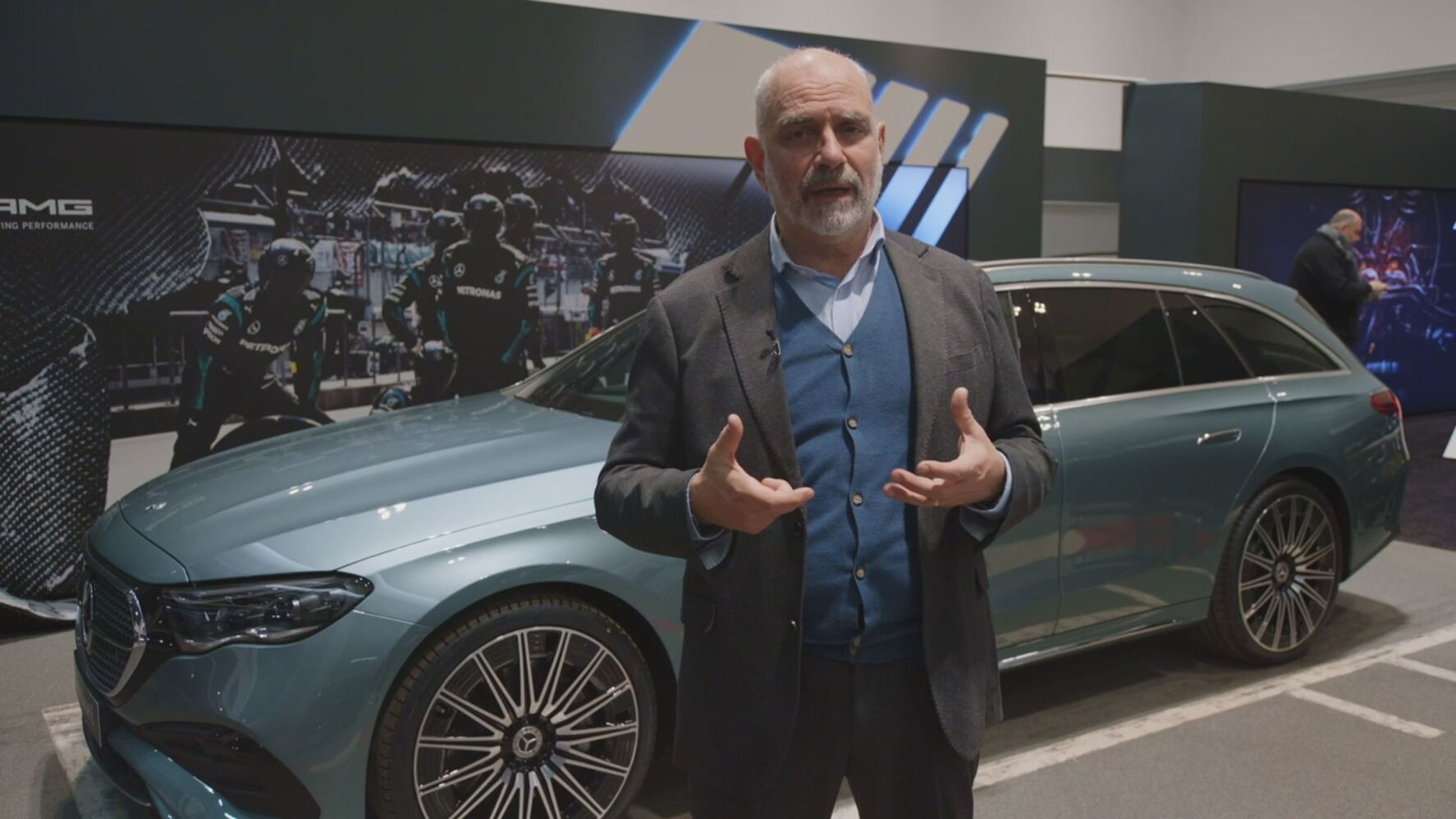 Eugenio Blasetti'nin anlattığı 2024 Mercedes E-Serisi Wagon