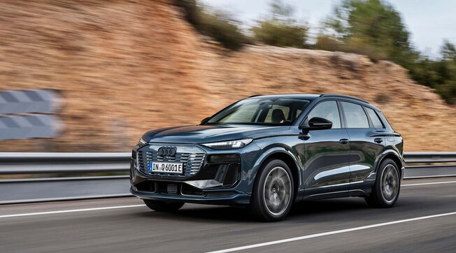 Audi Q6 e-tron Milano Tasarım Haftası 2024'te