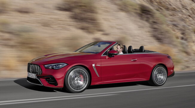 Yeni Mercedes-AMG CLE Cabriolet.
