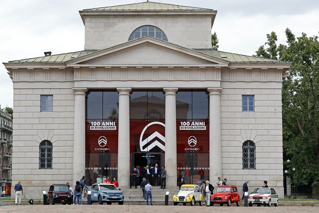 Citroën İtalya'da 100. yılını kutladı.