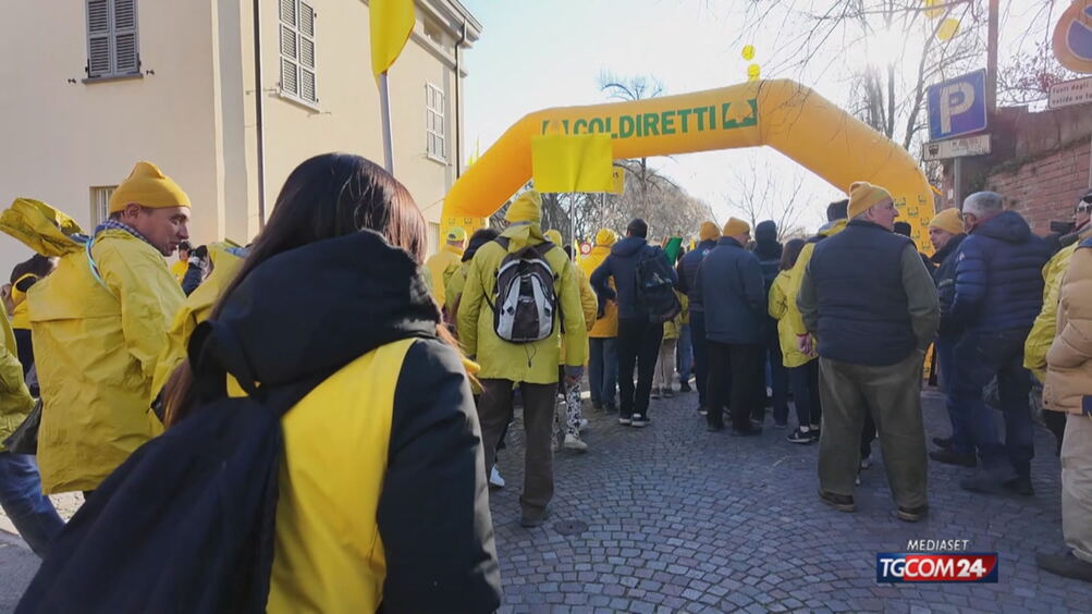 Cibi da laboratorio, a Parma la manifestazione di Coldiretti