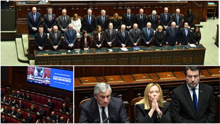 La commemorazione di Papa Francesco a Camere riunite