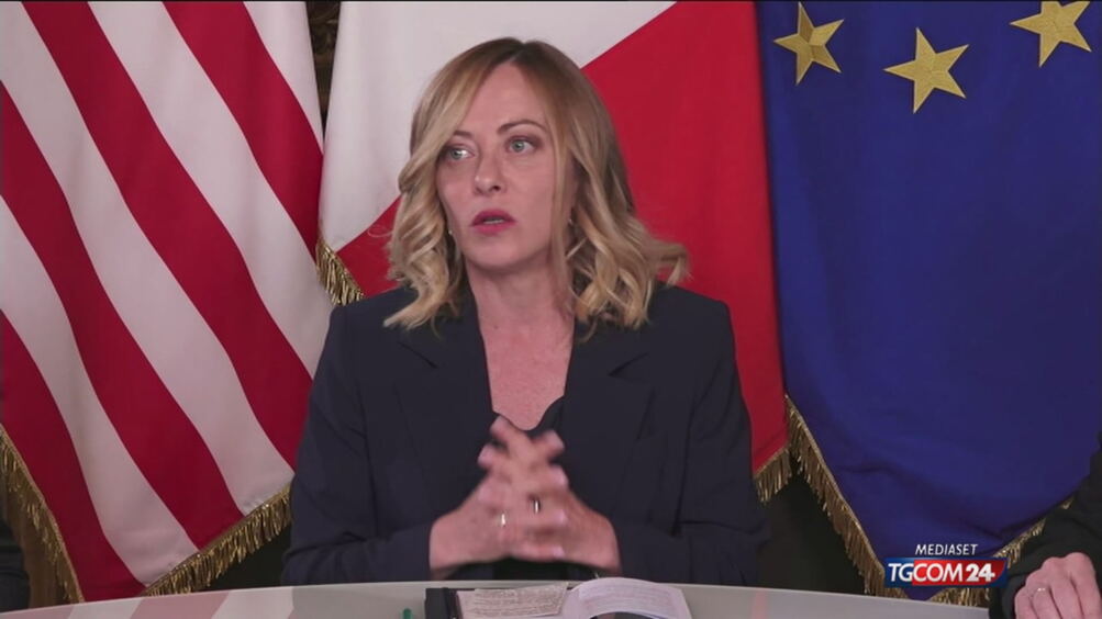 Meloni: "Le relazioni tra Europa e Usa sono fondamentali per un Occidente unito"