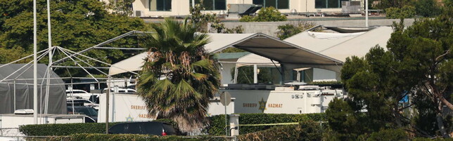 Los Angeles, esplosione alla stazione di polizia