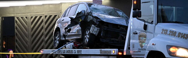 Moški, ki je v Los Angelesu zapeljal v množico, obtožen napada z orožjem