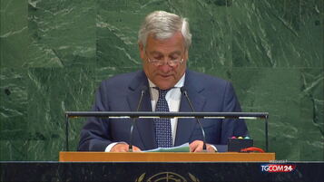 Onu, Tajani: "Sì a due Stati, non c'è futuro per Hamas a Gaza"