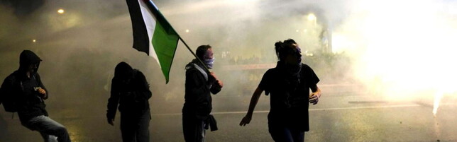 Italia-Israele, scontri tra manifestanti e polizia