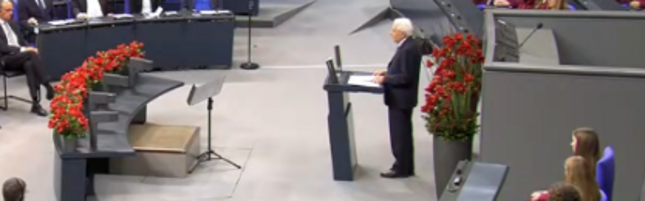 Il discorso del presidente Mattarella al Bundestag
