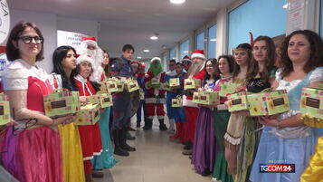 A Torino supereroi in corsia per donare sorrisi